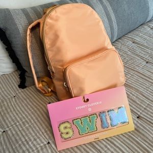 SOLD**** Stoney Clover x Target backpack with SWIM letters